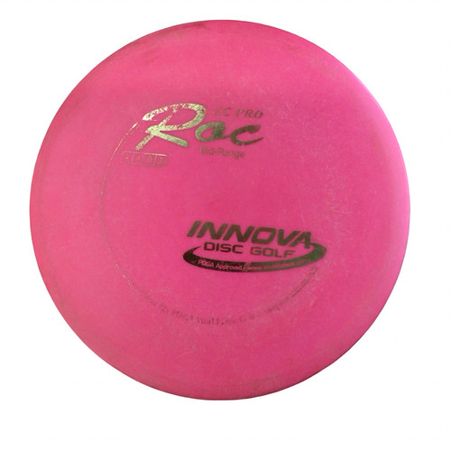 Vist Large View of Product Image Which is Used Innova ROC Disc Golf Mid Range Pink