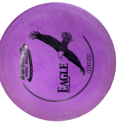 Vist Large View of Product Image Which is Used Innova EAGLE Disc Golf Driver Purple