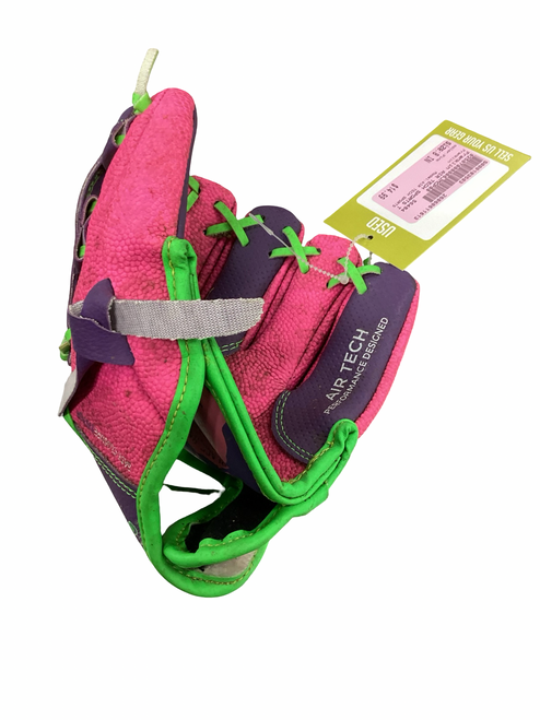 Vist Large View of Product Image Which is Used Franklin AIR TECH SPORTS BB/SB Glove T-ball Pink 8"