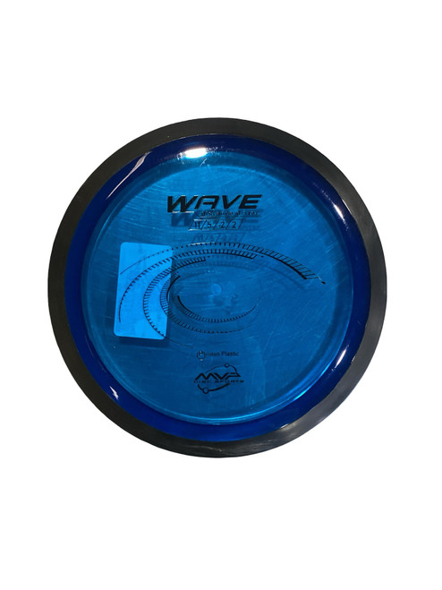 Vist Large View of Product Image Which is Used MVP WAVE Disc Golf Driver Navy Blue