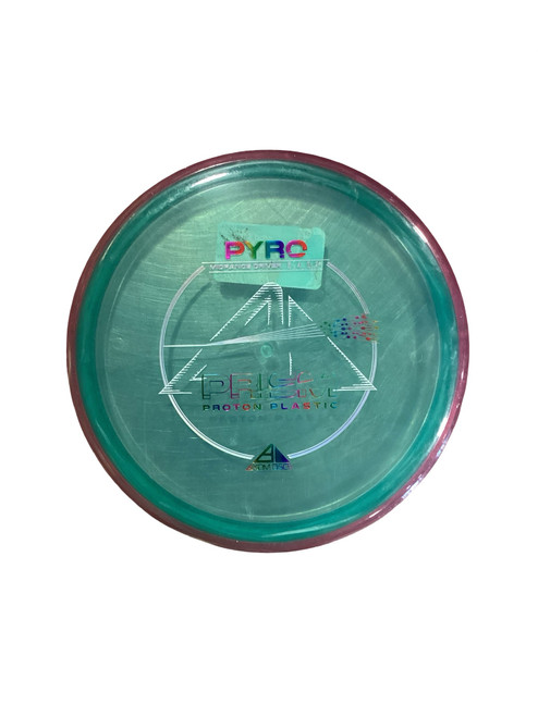 Vist Large View of Product Image Which is Used Axiom PYRO Disc Golf Mid Range Teal