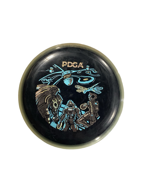 Vist Large View of Product Image Which is Used Axiom INSANITY Disc Golf Driver Black 164g