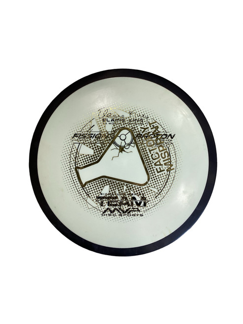 Vist Large View of Product Image Which is Used MVP PHOTON MISPRINT Disc Golf Driver White 165g