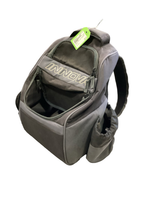Vist Large View of Product Image Which is Used Innova Disc Golf Backpack Grey