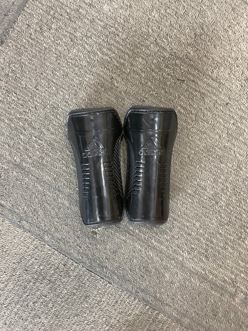 Vist Large View of Product Image Which is Used Adidas Soccer Shin Guards Youth Black SM