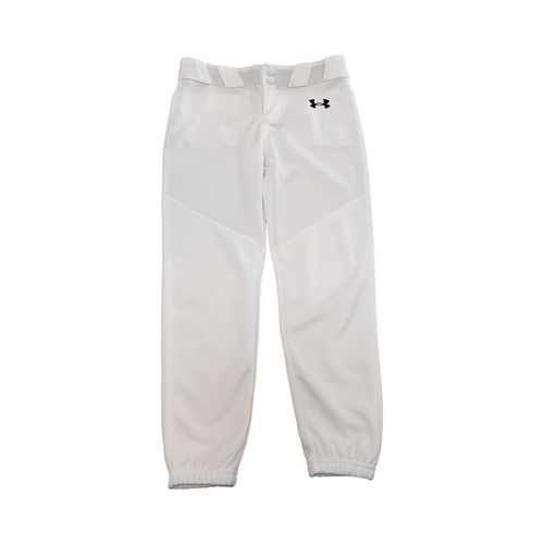 Vist Large View of Product Image Which is Used Under Armour BB/SB Pant Boys White SM