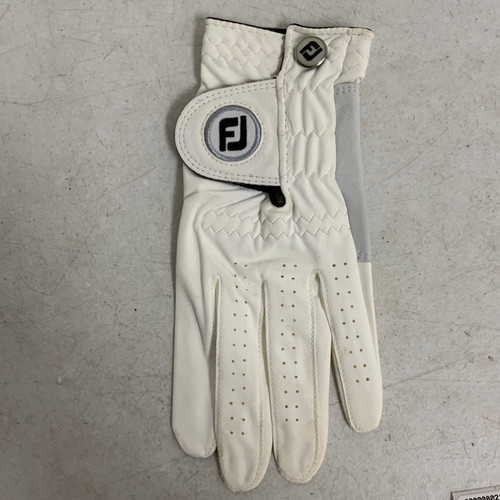 Vist Large View of Product Image Which is Used Foot Joy Mens Golf Glove White M/L