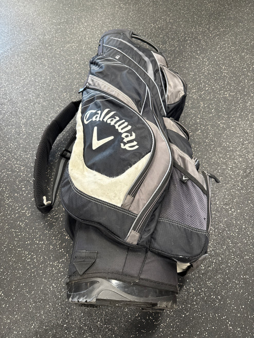 Vist Large View of Product Image Which is Used Callaway ORG14 CART BAG SMALL RIP Mens Cart Bag Black