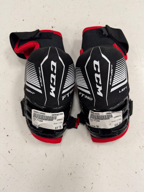 Vist Large View of Product Image Which is Used CCM FT350 Junior Elbow Pads SM