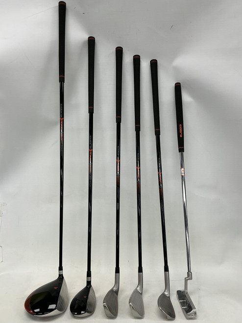 Vist Large View of Product Image Which is Used Cobra KING JR Jr Package Set RH Black And Orange 7 Piece