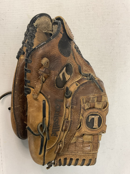 Vist Large View of Product Image Which is Used Louisville Slugger TPS BB/SB Glove RH Throw Brown 12 1/2"