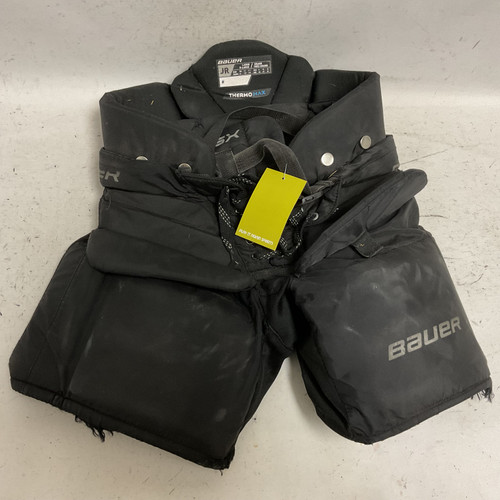 Vist Large View of Product Image Which is Used Bauer GSX Junior Goalie Pant Black L/XL