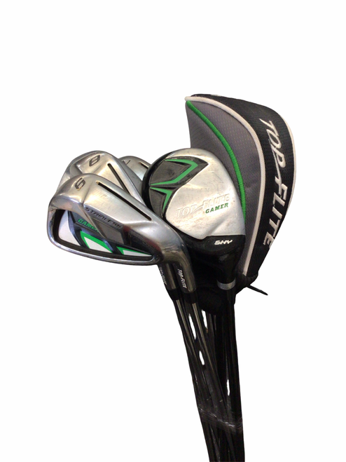 Vist Large View of Product Image Which is Used Top Flite GAMER SET NO DRIVER Teen Package Set RH Grey 6 Piece