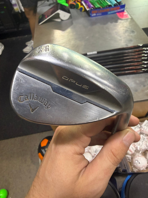 Vist Large View of Product Image Which is Used Callaway OPUS Golf Wedge Mens RH 56 Degree
