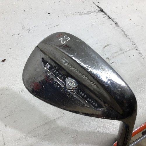 Vist Large View of Product Image Which is Used Taylormade R SERIES TOUR GRIND 52 DEG RH WEDGE Golf Wedge Mens RH 52 Degree