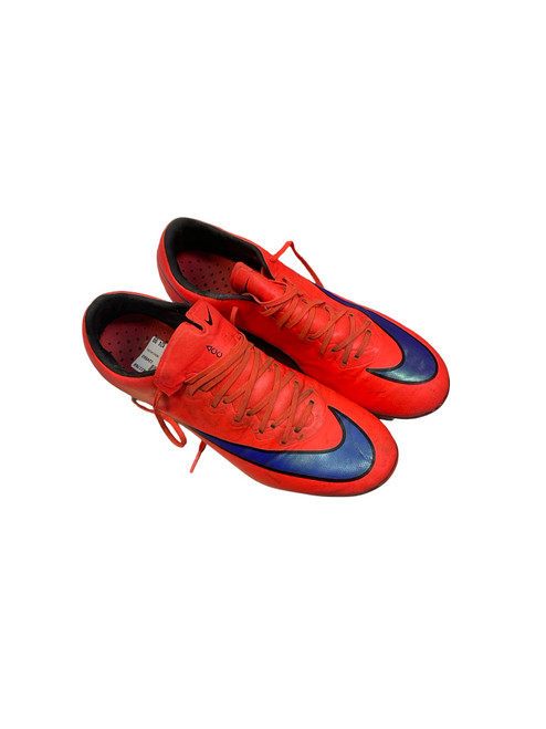 Vist Large View of Product Image Which is Used Nike MERCURIAL Soccer Cleats Orange Senior 7