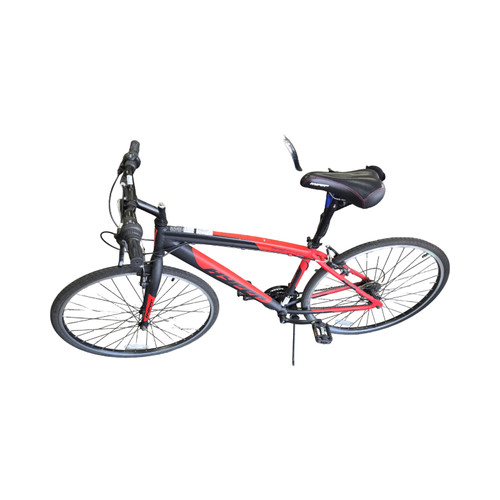 Vist Large View of Product Image Which is Used Hyper SPINFIT 700C MENS HYBRID BIKE Hybrid/City Bike Mens Red 54-55cm - MD Frame