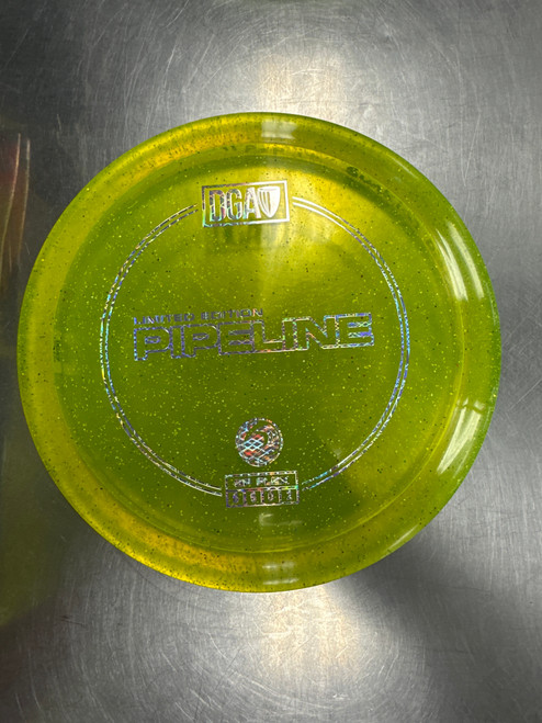 Vist Large View of Product Image Which is Used DGA PIPELINE LIMITED EDITION Disc Golf Driver Yellow