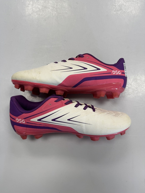 Vist Large View of Product Image Which is Used Soccer Cleats White Senior 5.5