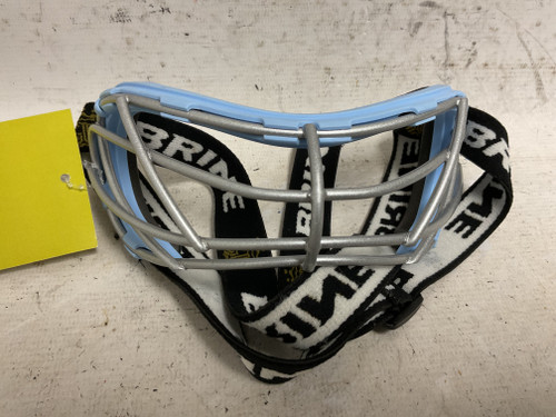 Vist Large View of Product Image Which is Used Brine DYNASTY RISE Lacrosse Goggles Carolina Blue Junior