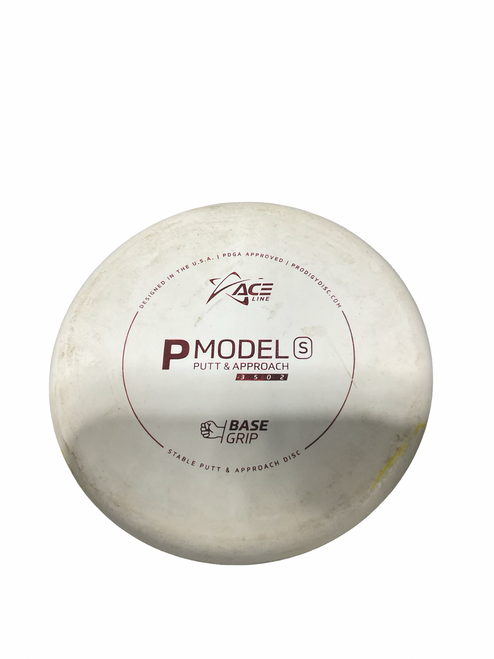 Vist Large View of Product Image Which is Used ACE LINE PMODEL Disc Golf Putter White