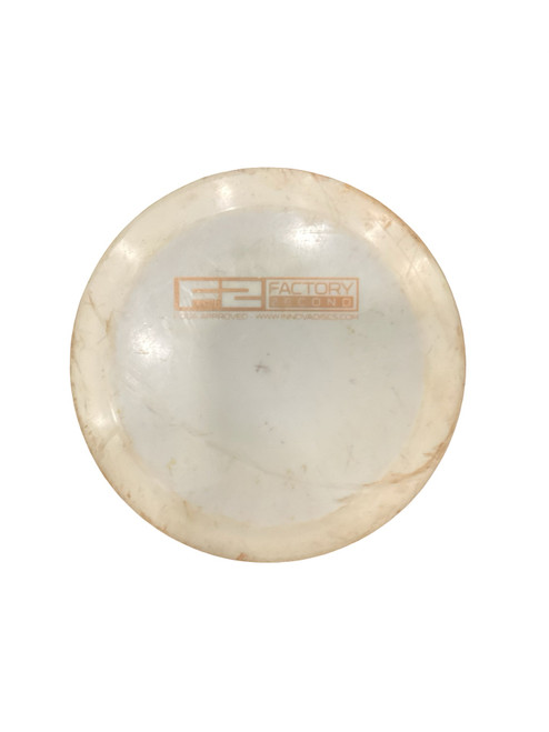 Vist Large View of Product Image Which is Used Innova F2 VULCAN Disc Golf Driver White