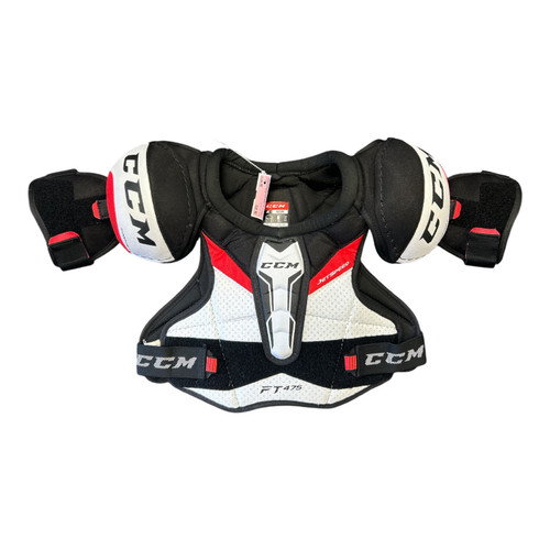 Vist Large View of Product Image Which is Used CCM FT 475 Junior Shoulder Pads MD
