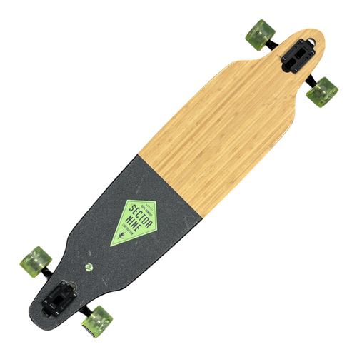 Vist Large View of Product Image Which is Used Sector 9 LOOKOUT Longboard Green Long