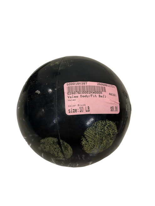 Vist Large View of Product Image Which is Used Valeo Black 10 lb Plyo Ball