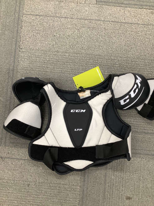 Vist Large View of Product Image Which is Used CCM LTP Youth Shoulder Pads LG