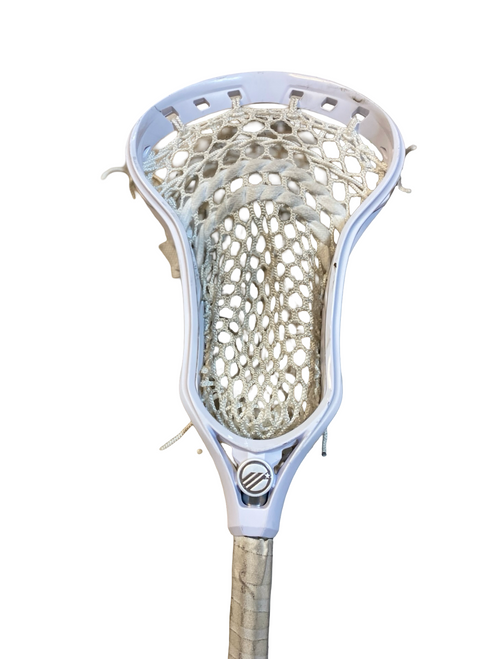 Vist Large View of Product Image Which is Used Maverik ATTACK STICK Men Atk/Mid Complete Stick White