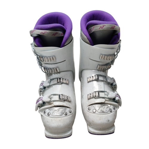 Vist Large View of Product Image Which is Used Nordica GR TJ Girls Down Hill Ski Boot Grey 235 MP