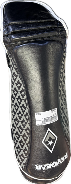 Vist Large View of Product Image Which is Used RevGear Martial Arts Shin Pads Black LG