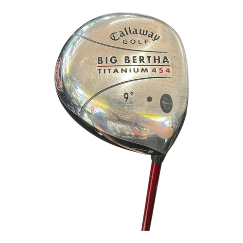 Vist Large View of Product Image Which is Used Callaway BIG BERTHA TITANIUM 454 Mens Driver RH 9.0 Degree