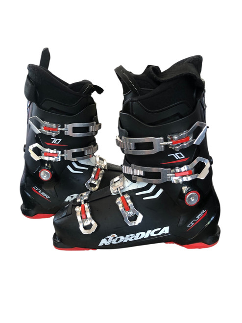 Vist Large View of Product Image Which is Used Nordica CRUISE 70 Mens DH Ski Boot Black 310 MP - M13