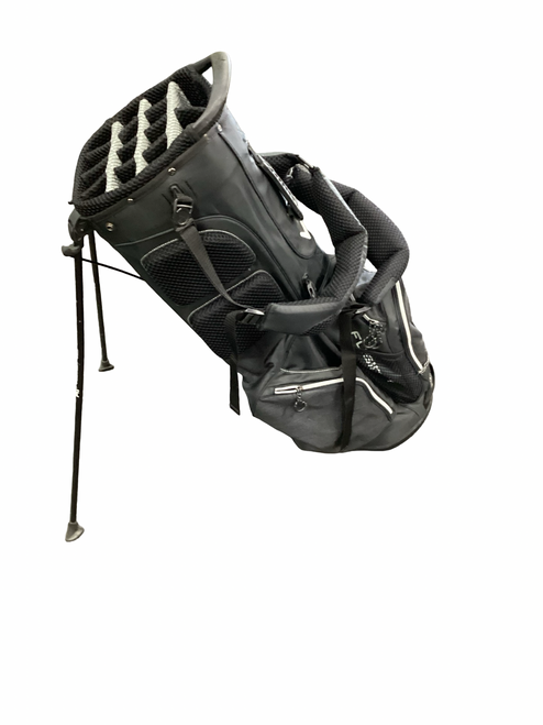Vist Large View of Product Image Which is Used Callaway FUSION 14 Mens Stand Bag Black