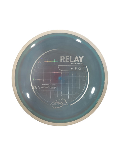 Vist Large View of Product Image Which is Used MVP NEUTRON RELAY Disc Golf Mid Range Grey 173g