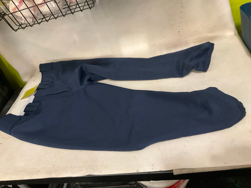Vist Large View of Product Image Which is Used Mizuno SOFTBALL PANTS LG BB/SB Pant Womens Navy Blue LG