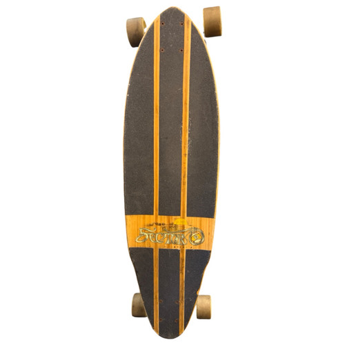 Vist Large View of Product Image Which is Used Sector 9 Bamboo Carver Longboard Almond Regular