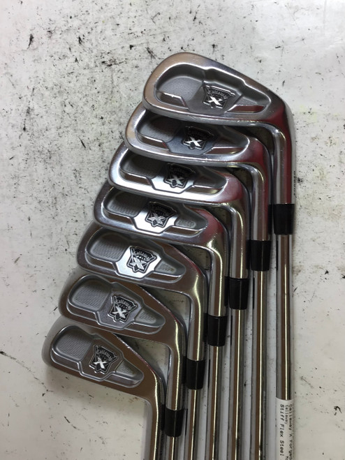 Vist Large View of Product Image Which is Used Callaway X FORGED Mens Iron Set RH 3I-9I