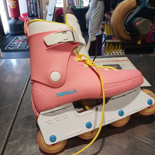 Vist Large View of Product Image Which is Used IMPALA INLINE SKATES Senior Rec Fitness Skates Pink Senior 10