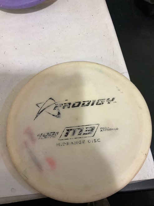 Vist Large View of Product Image Which is Used Prodigy Disc M3 Disc Golf Mid Range White