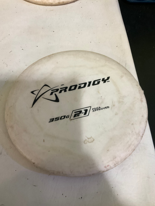 Vist Large View of Product Image Which is Used Prodigy Disc PA-1 350G Disc Golf Putter White