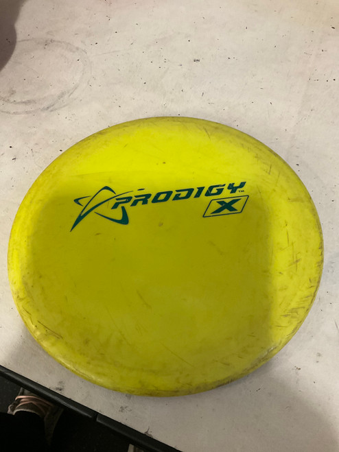 Vist Large View of Product Image Which is Used Prodigy Disc X Disc Golf Putter Yellow