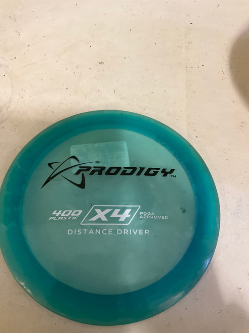 Vist Large View of Product Image Which is Used Prodigy Disc X4 Disc Golf Driver Royal Blue