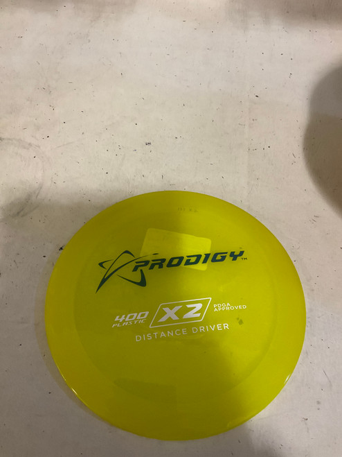 Vist Large View of Product Image Which is Used Prodigy Disc X2 Disc Golf Driver Yellow
