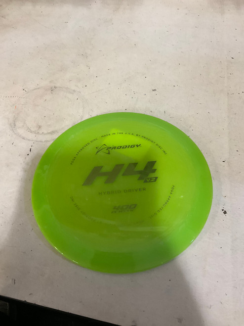 Vist Large View of Product Image Which is Used Prodigy Disc H4 HYBRID Disc Golf Driver Kelly green