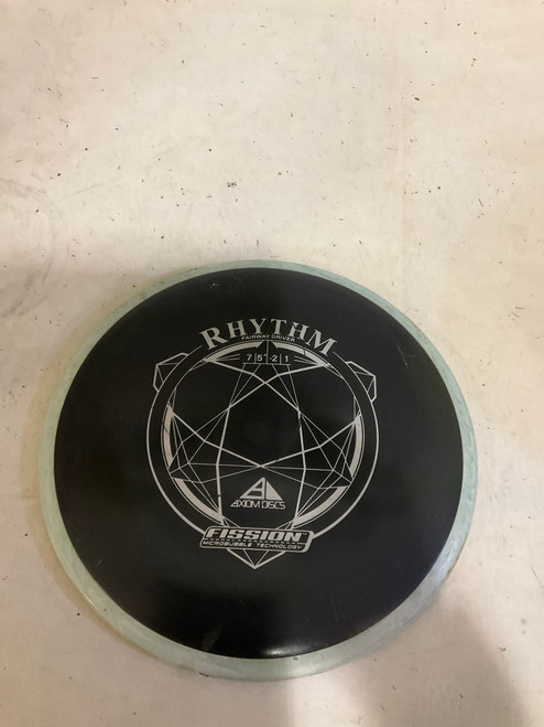 Vist Large View of Product Image Which is Used Axiom RHYTHM Disc Golf Driver Black
