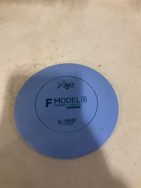 Vist Large View of Product Image Which is Used Prodigy Disc F MODEL S Disc Golf Driver Carolina Blue