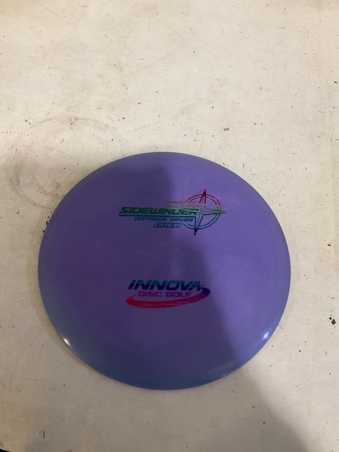 Vist Large View of Product Image Which is Used Innova STAR SIDEWINDER Disc Golf Driver Purple